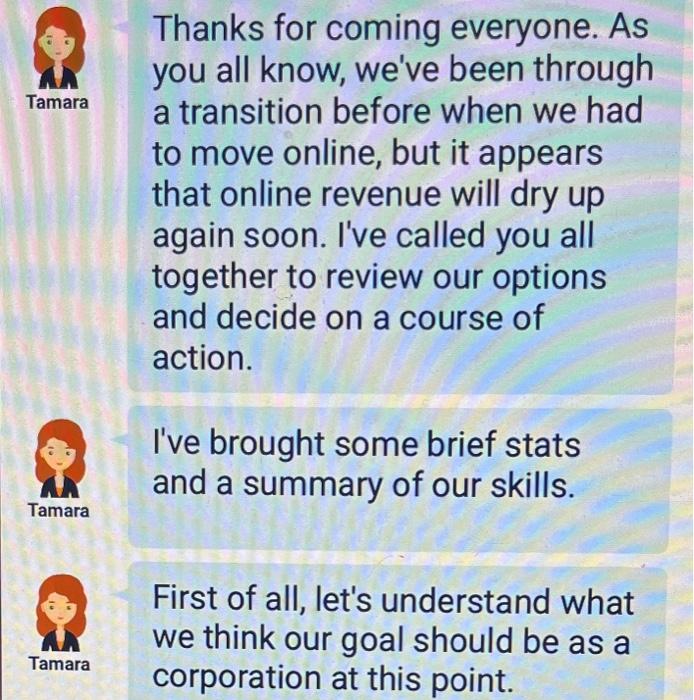 Tamara Thanks for coming everyone. As you all