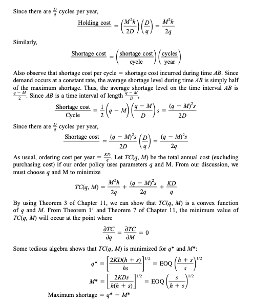 This model that the question references is this: