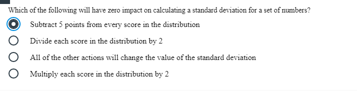 Most distributions can be categorized as having