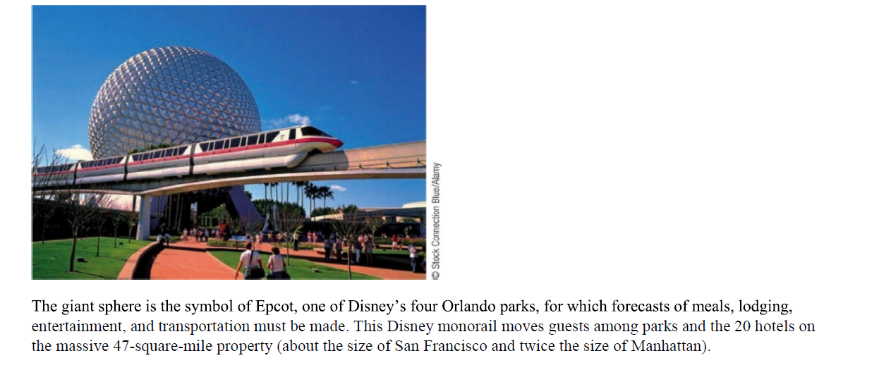Read the case entitled Forecasting provides a