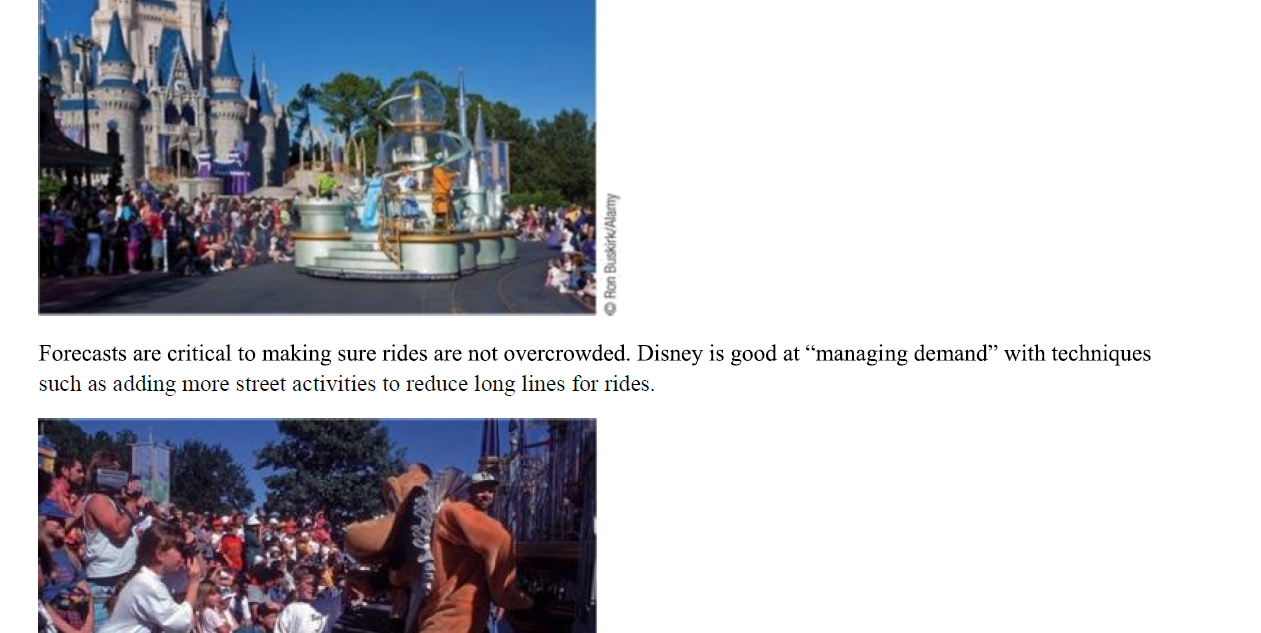 Read the case entitled Forecasting provides a