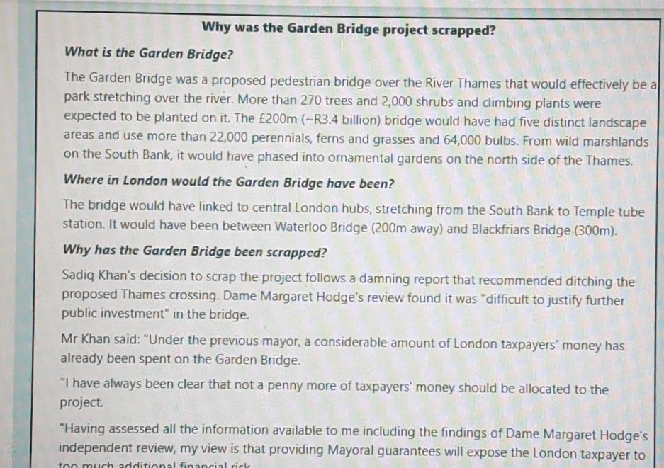  Please read the case study in the given images and answer