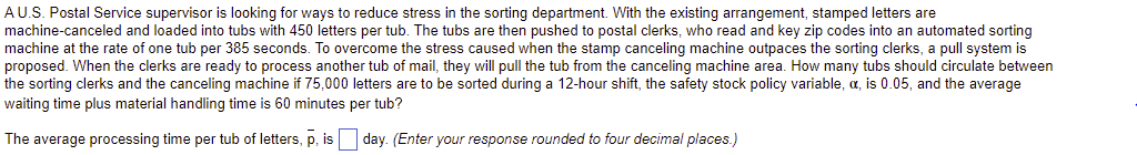 AU.S. Postal Service supervisor is looking for