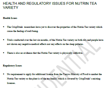 CASE STUDY ANALYSIS QUESTION: 1. Give your