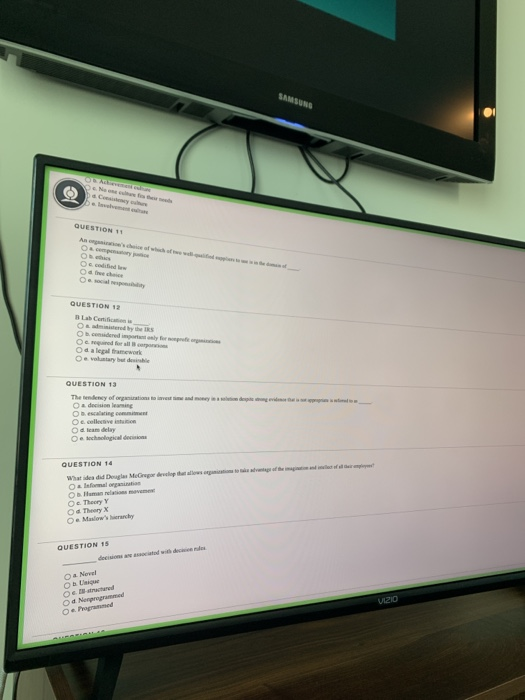 No Signal SAMSUNG QUESTION 4 0. QUESTION AT