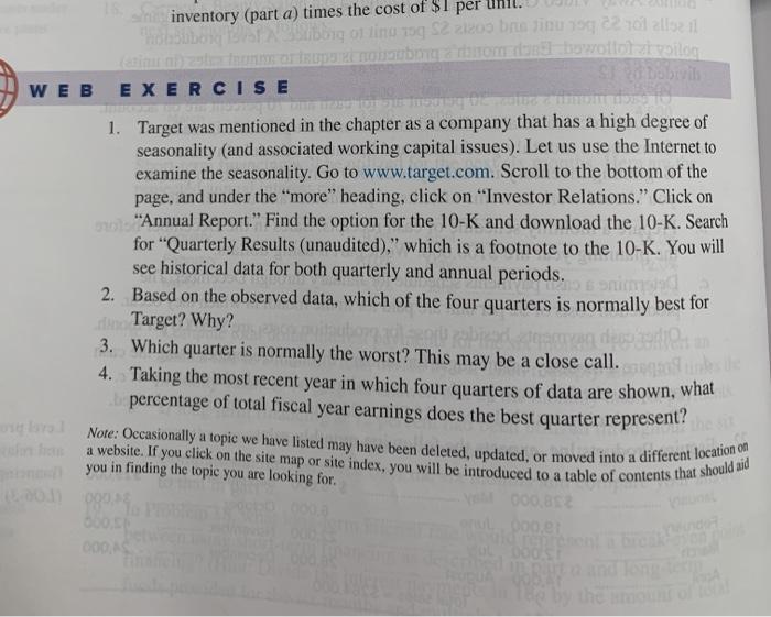 Note: Occasionally a topic we have listed may