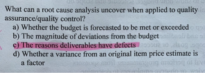 What can a root cause analysis uncover when