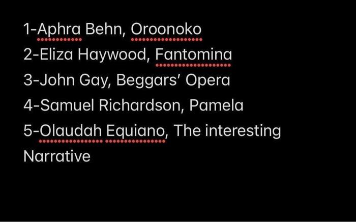 choose one of the below authors and relate them