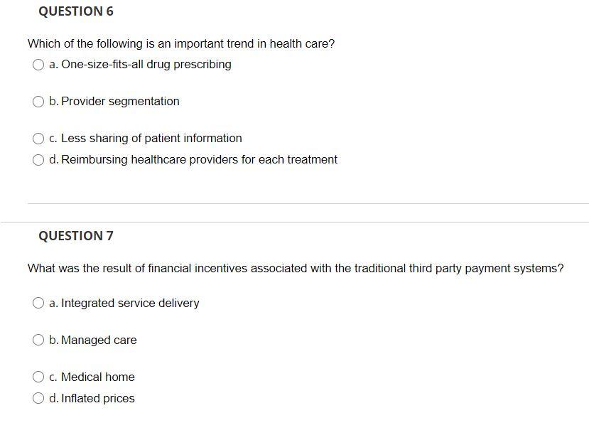 QUESTION 1 Which of the following sources