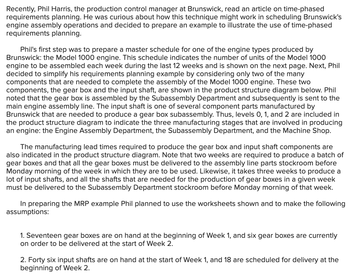 Recently, Phil Harris, the production control