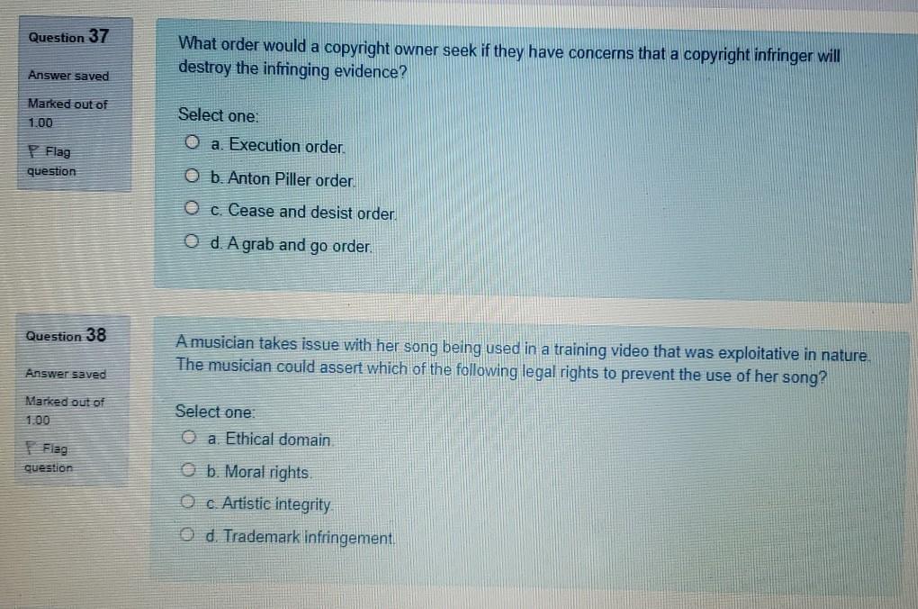 Question 35 Revolve Cycles has created a sleek