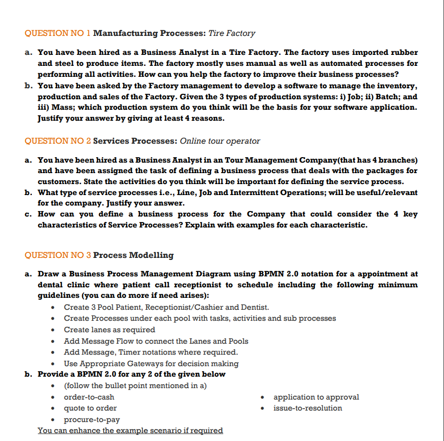 Answer them in sequence. QUESTION NO 1