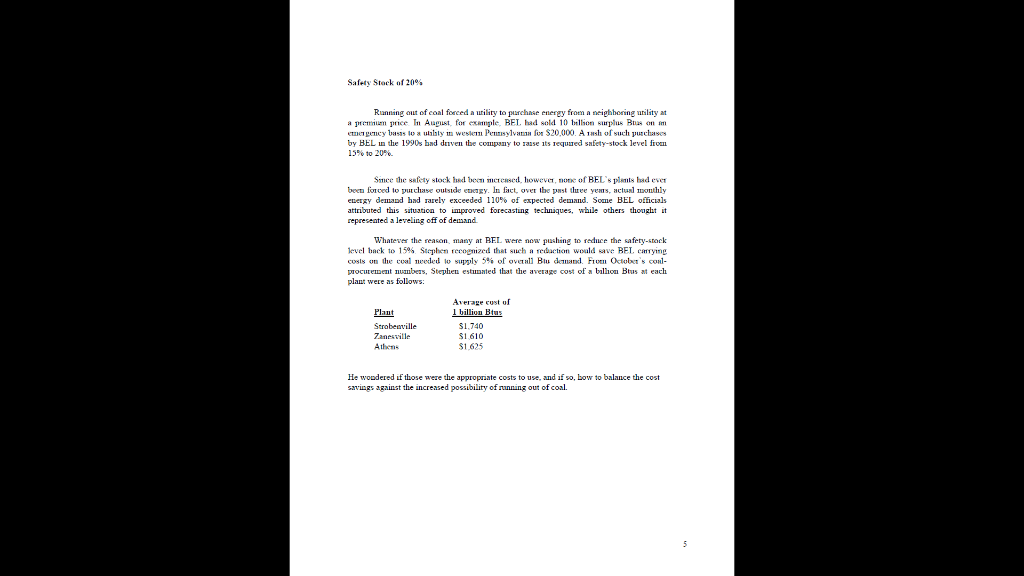 Please make a Linear Program on Excel to