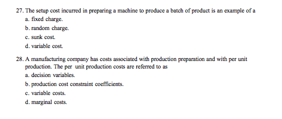 Data Analysis and Decision Modeling 27. The setup