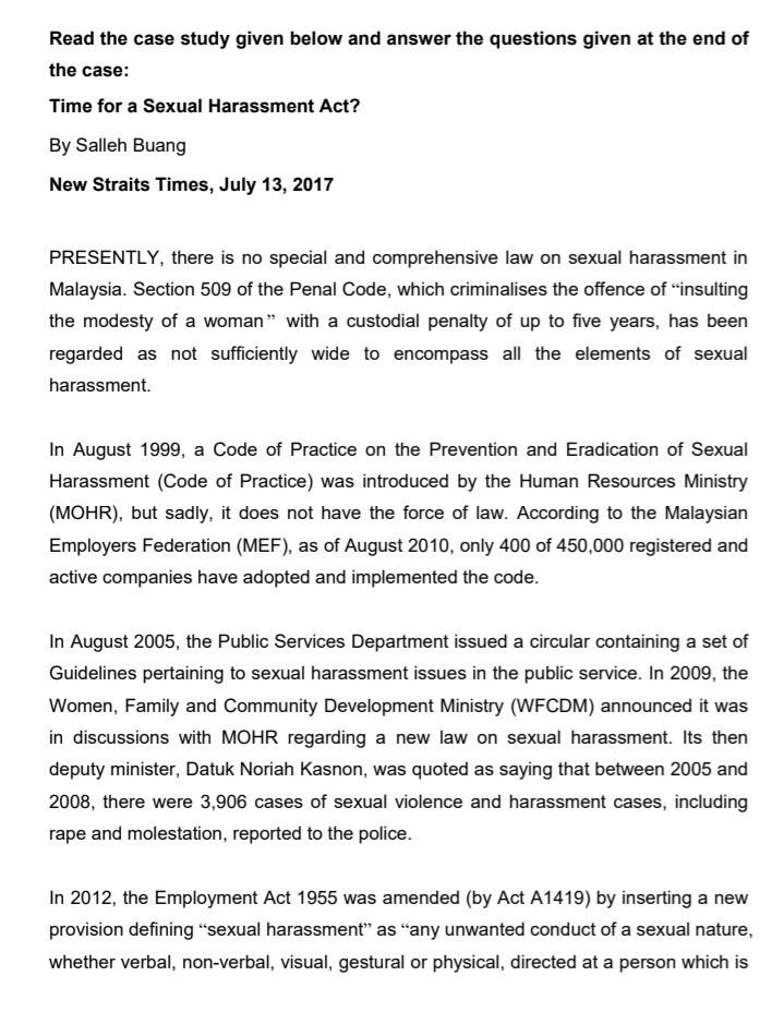 Employment law and industrial relations Read the