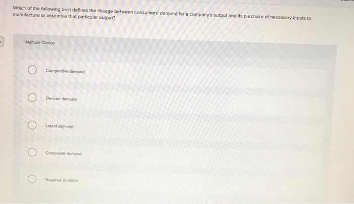 Help Which of the following holds true for the