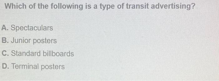 A transitional advertising. B. public relations