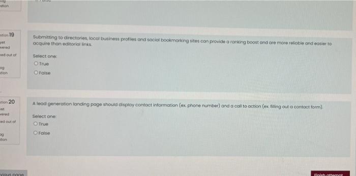 A number of factors are taken into account to