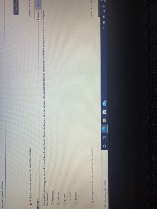 estion Completion Status Cose Wings > Moving to