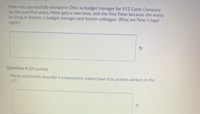 Question 1 (20 points) John contracts with Joe,