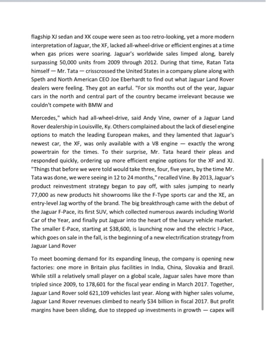 please read the case study and answer the