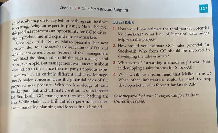 CASE 5.2 Global Container Corporation: Creative