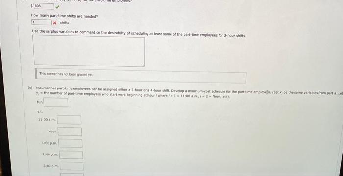 A linear programming computer package is needed.