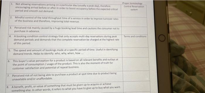 1. Not allowing reservations arriving on a