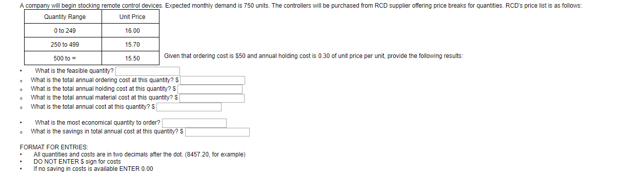A company will begin stocking remote control
