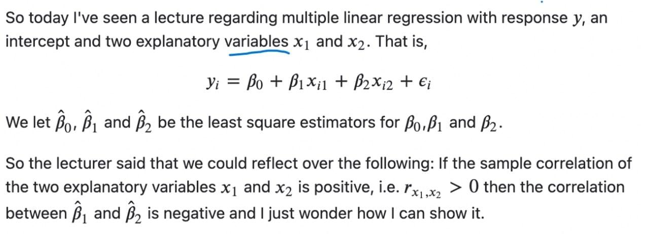 So today I've seen a lecture regarding multiple