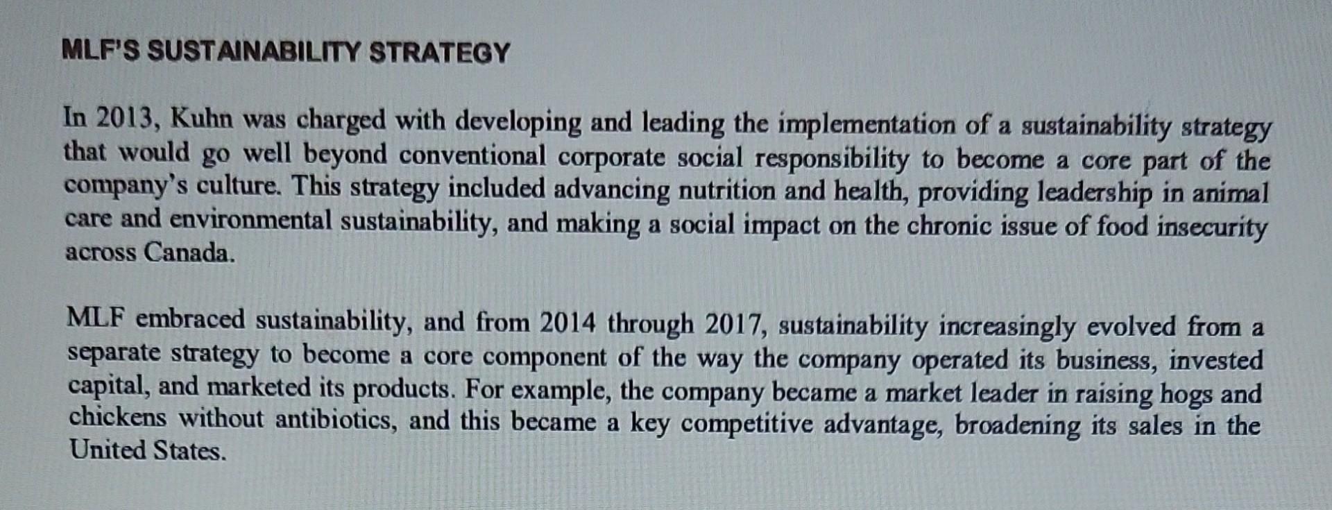 The subject is Business Ethics MLF'S