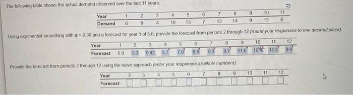 answer the open boxes that are not filled out.
