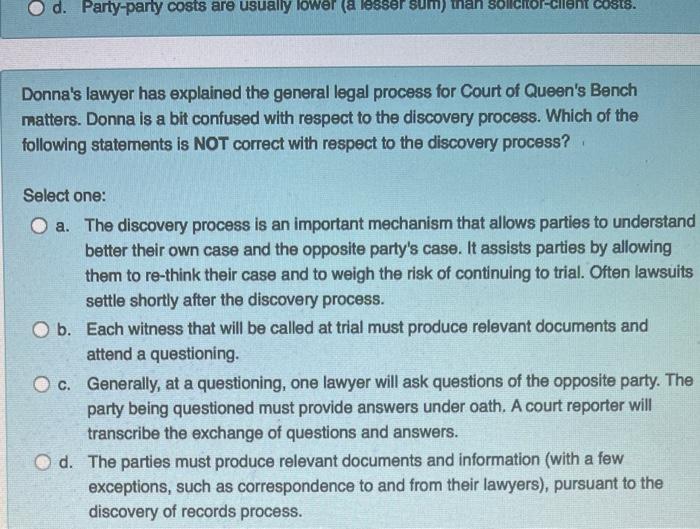 Which one of the following statements about the