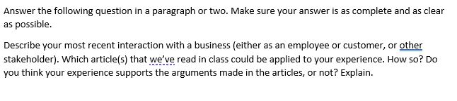 Answer the following question in a paragraph or