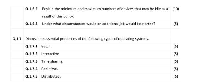 Answer all the questions below. Q.1.1 Discuss the