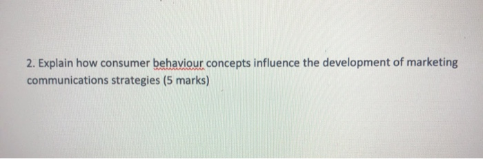 please solve this asap 2. Explain how consumer