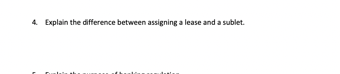 4. Explain the difference between assigning a