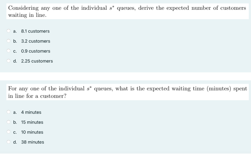 1 Staffing at the Optimal Utilization A large