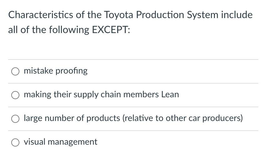Which of the following is NOT true of the DMAIC