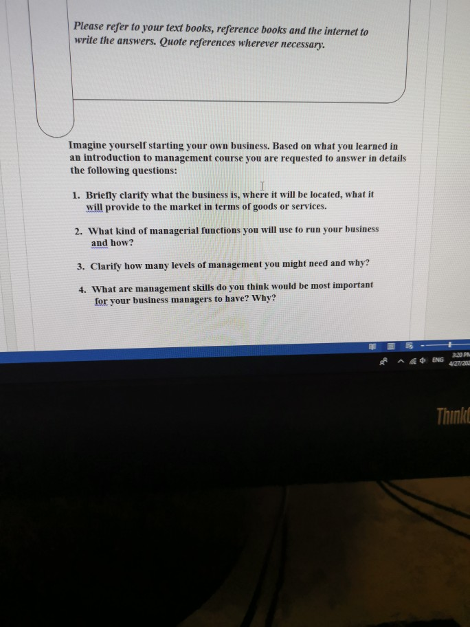 Please refer to your text books, reference books