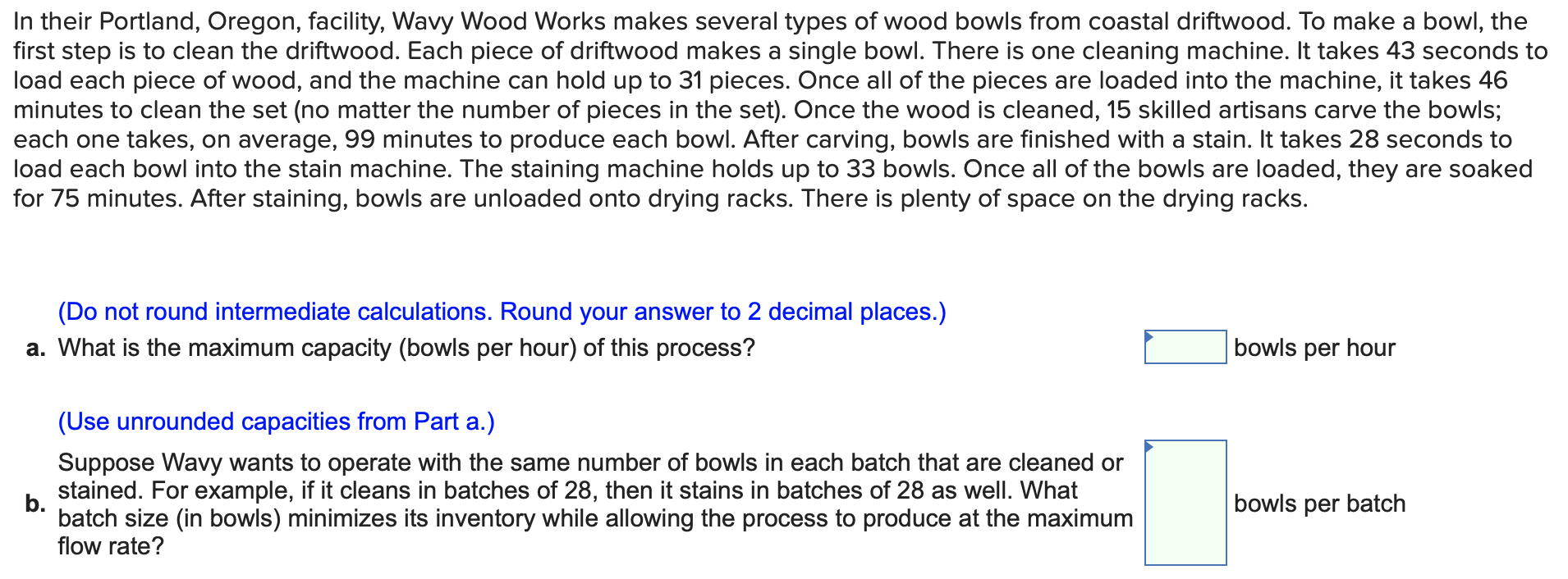 In their Portland, Oregon, facility, Wavy Wood