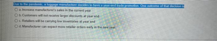 Due to supply disruptions, there is an increase