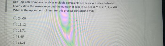 Red Top Cab Company receives multiple complaints