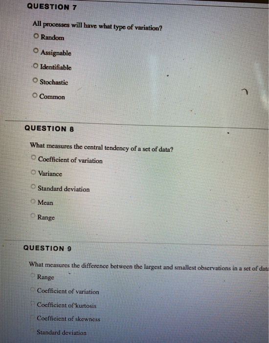 answer all please QUESTION 7 All processes will