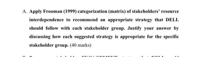 read these two pages and answer question A below