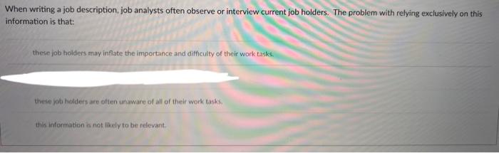 It's simple, there are only 3 selections answer