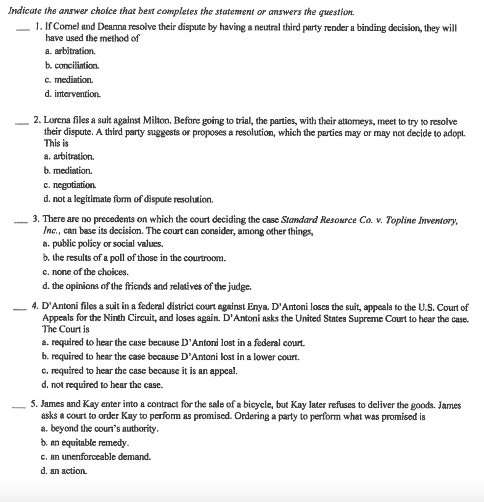 Indicate the answer choice that best completes