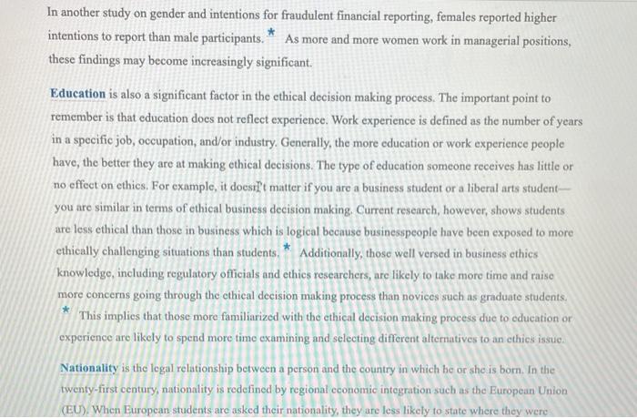 summarize key take away understanding and relate