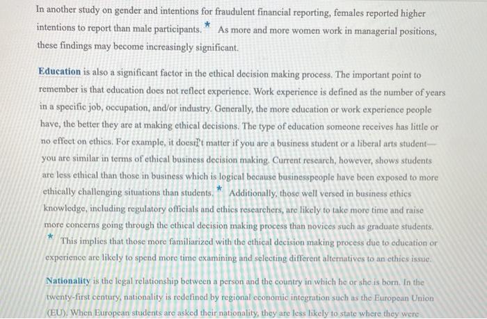 Summarize and relate to a real world event. Using