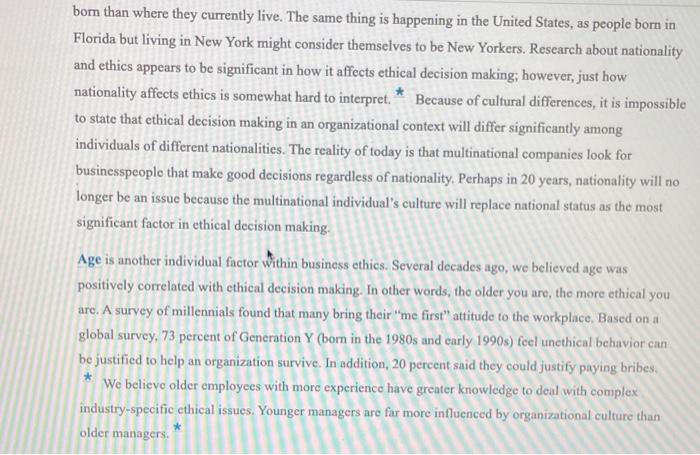 Summarize and relate to a real world event. Using